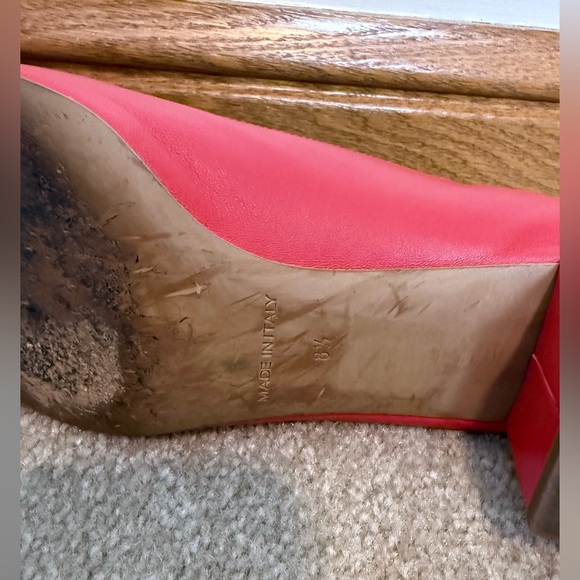 Everlane day heel red size 8.5 - Picture 8 of 11